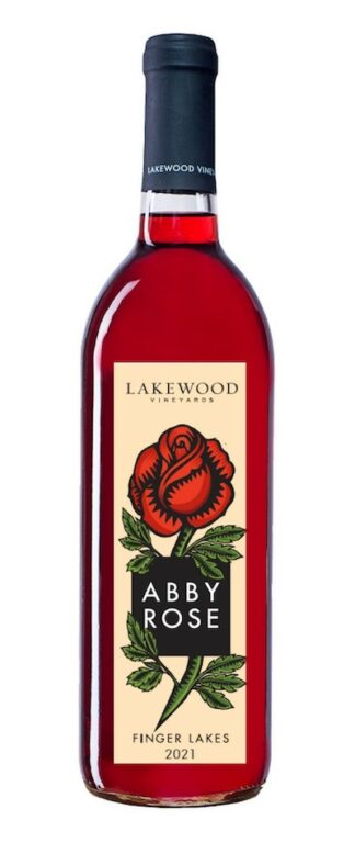Abbey Rose Wine bottle