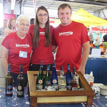 crew at Finger Lakes Wine Festival
