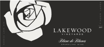 2017 Blanc de Blancs wine label front