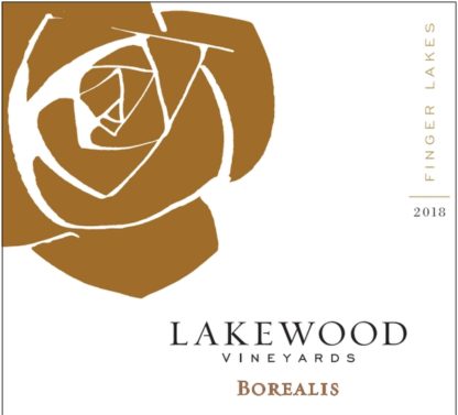 2018 Borealis wine label front