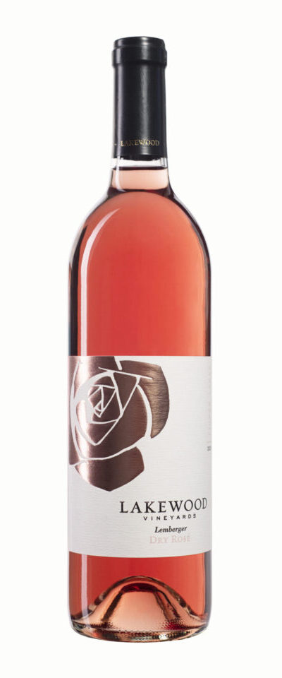2020 Lemberger Dry Rose wine bottle