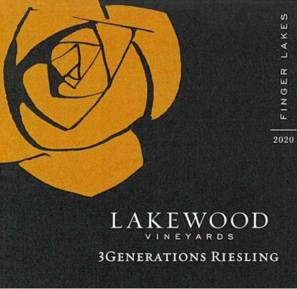 3Generations Riesling 2020 wine label front