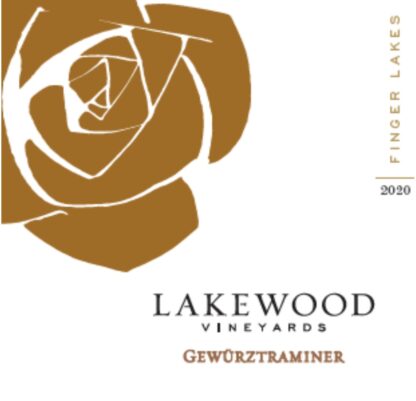 Gewurztraminer wine label front