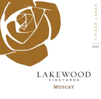 Muscat wine label front